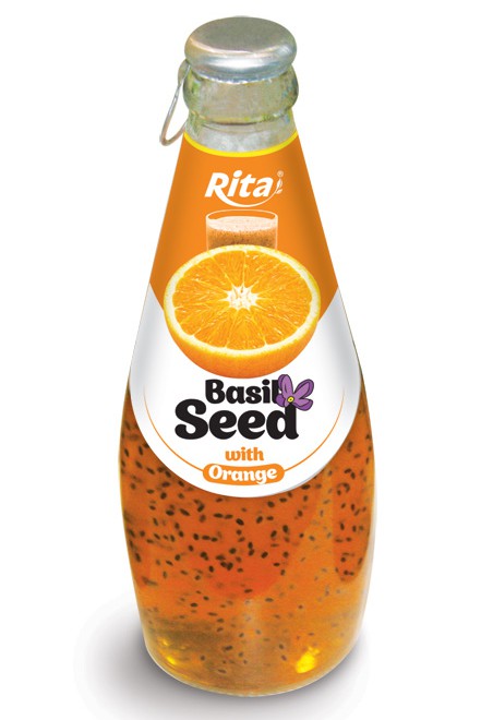 290ml Basil Seed with Orange